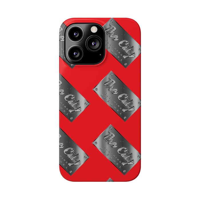 The City Clothing Apparel Emblem Slim Phone Cases