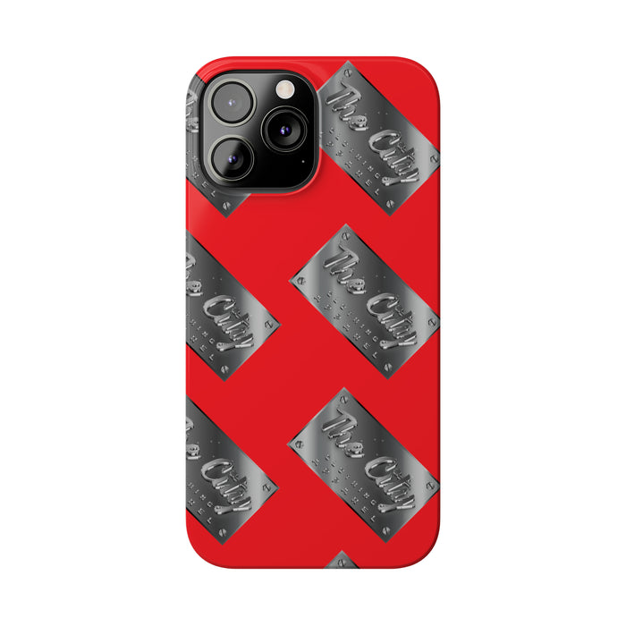 The City Clothing Apparel Emblem Slim Phone Cases