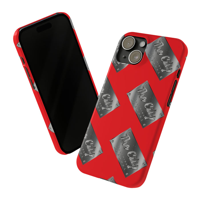 The City Clothing Apparel Emblem Slim Phone Cases