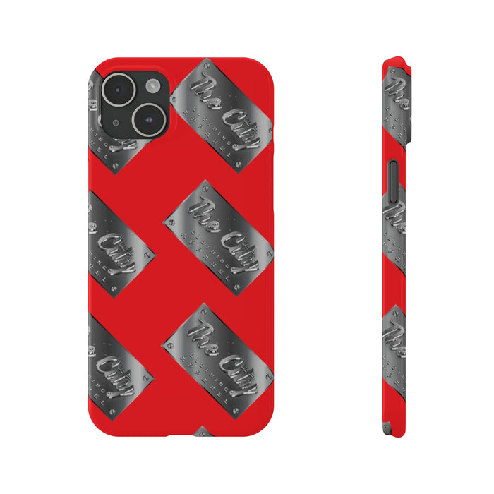 The City Clothing Apparel Emblem Slim Phone Cases