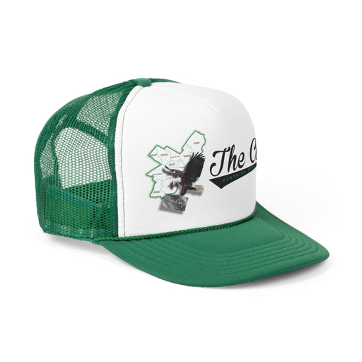 Eagles Kelly Green The City Clothing Apparel Swoop with map Trucker Cap