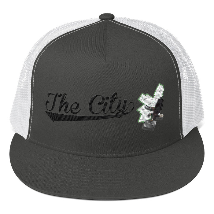 The City Clothing Apparel Swoop & Eagle with The Map Trucker Cap