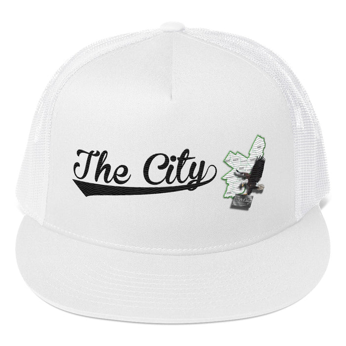 The City Clothing Apparel Swoop & Eagle with The Map Trucker Cap