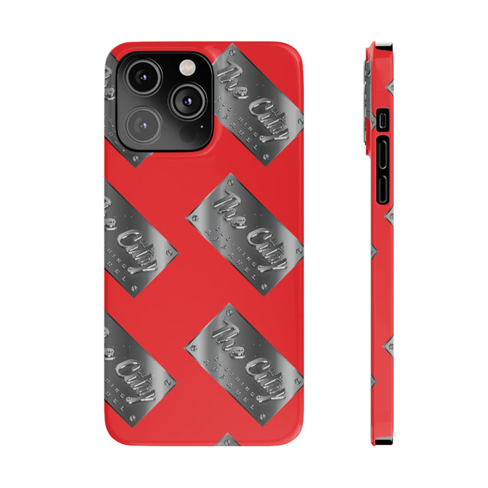 The City Clothing Apparel Emblem Slim Phone Cases