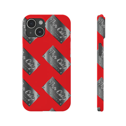 The City Clothing Apparel Emblem Slim Phone Cases