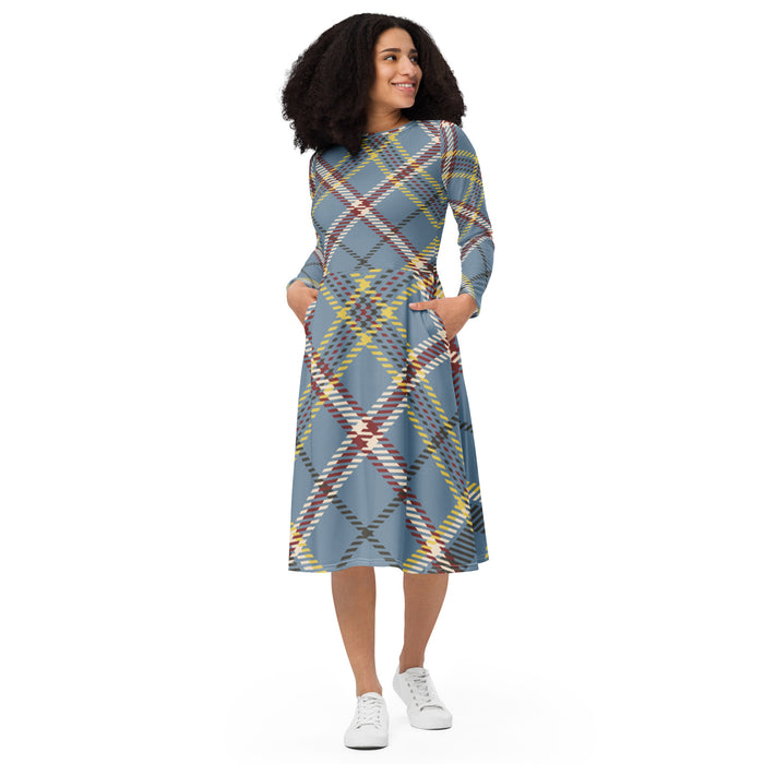 The City Clothing Apparel long sleeve midi dress