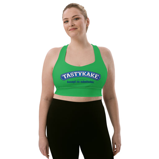 The City Clothing Apparel Tastykake Apple 1 sports bra