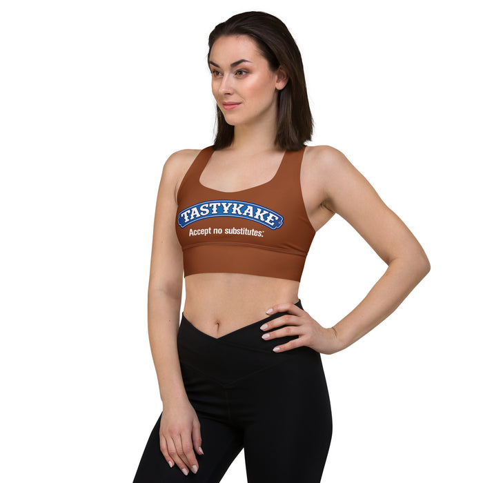 The City Clothing Apparel Tastykake Chocolate sports bra