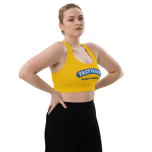 The City Clothing Apparel Tastykake Butterscotch sports bra