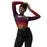 The City Clothing Apparel Women's Long Sleeve Crop Top Shirt