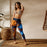 The City Clothing Apparel Blue Flame Leggings