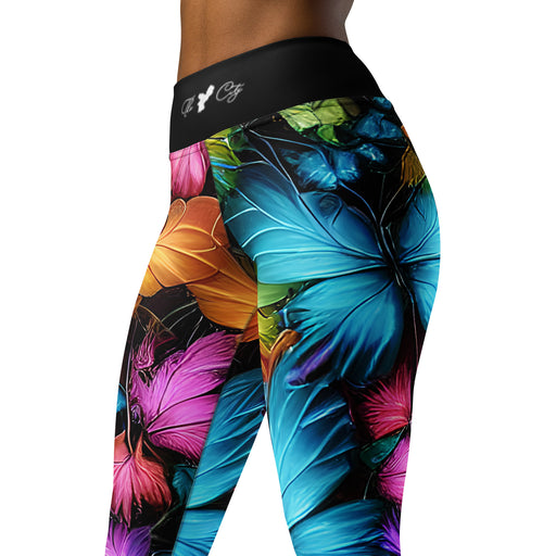 The City Clothing Apparel Butterflies Leggings