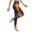 The City Clothing Apparel Blue Flame Leggings