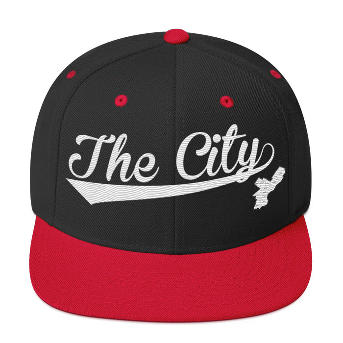 The City Clothing Apparel Swoop with The Map Snapback Hat