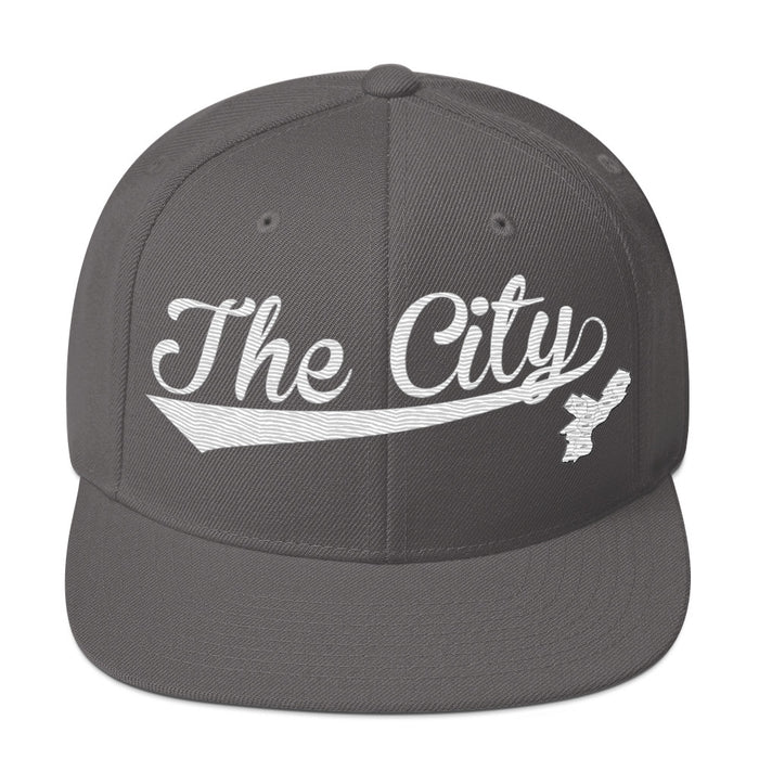 The City Clothing Apparel Swoop with The Map Snapback Hat