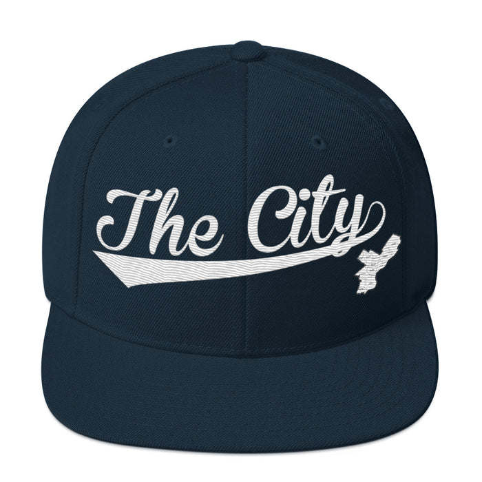 The City Clothing Apparel Swoop with The Map Snapback Hat