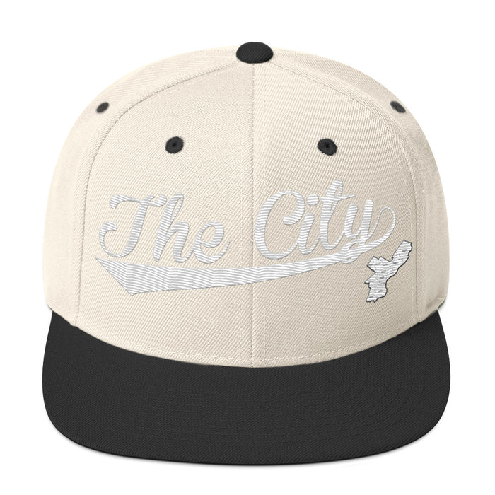 The City Clothing Apparel Swoop with The Map Snapback Hat