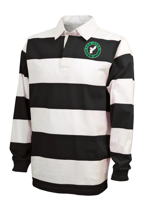 The City Clothing Apparel Bolted down Striped Polo shirt