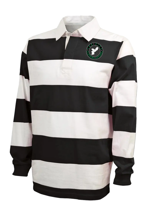 The City Clothing Apparel Bolted down Striped Polo shirt