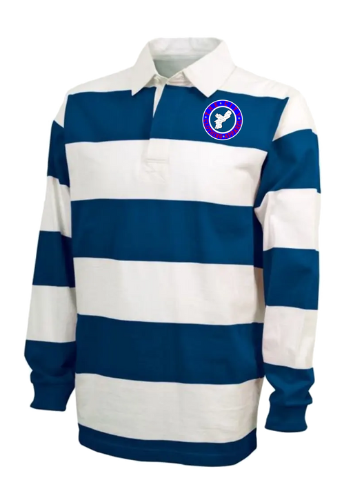 The City Clothing Apparel Bolted down Striped Polo shirt