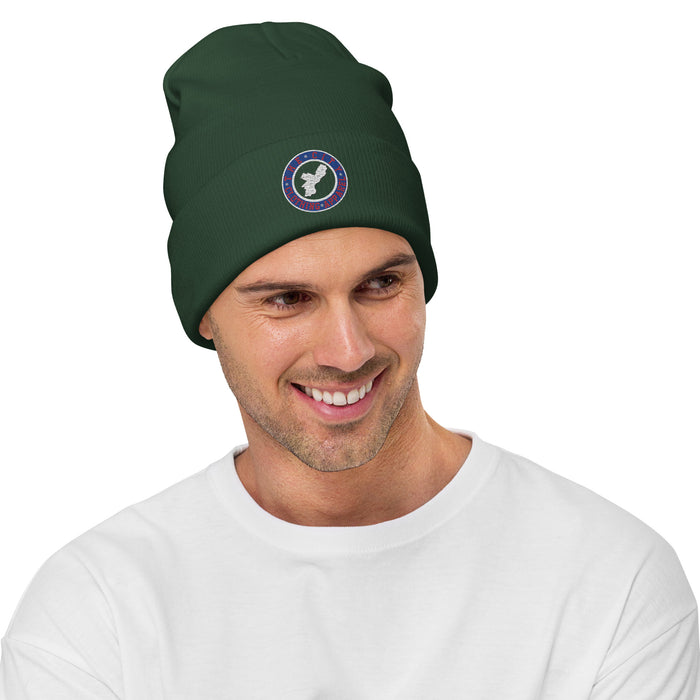 The City Clothing Apparel Embroidered Beanie