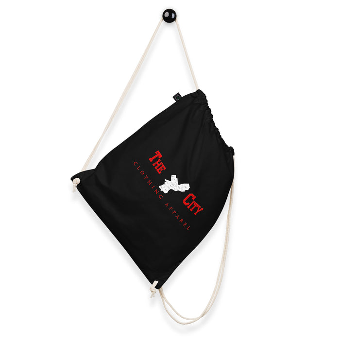 The City Clothing Apparel Organic cotton drawstring bag