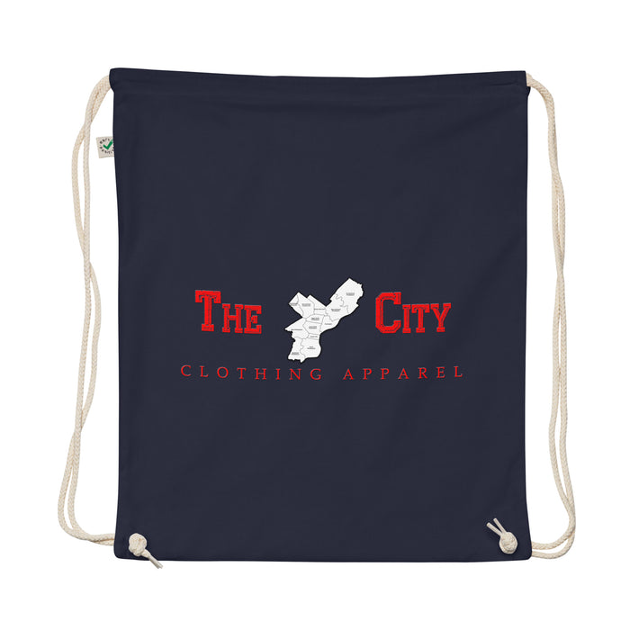 The City Clothing Apparel Organic cotton drawstring bag