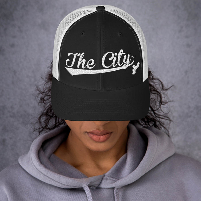 The City Clothing Apparel Swoop with The Map Trucker Cap