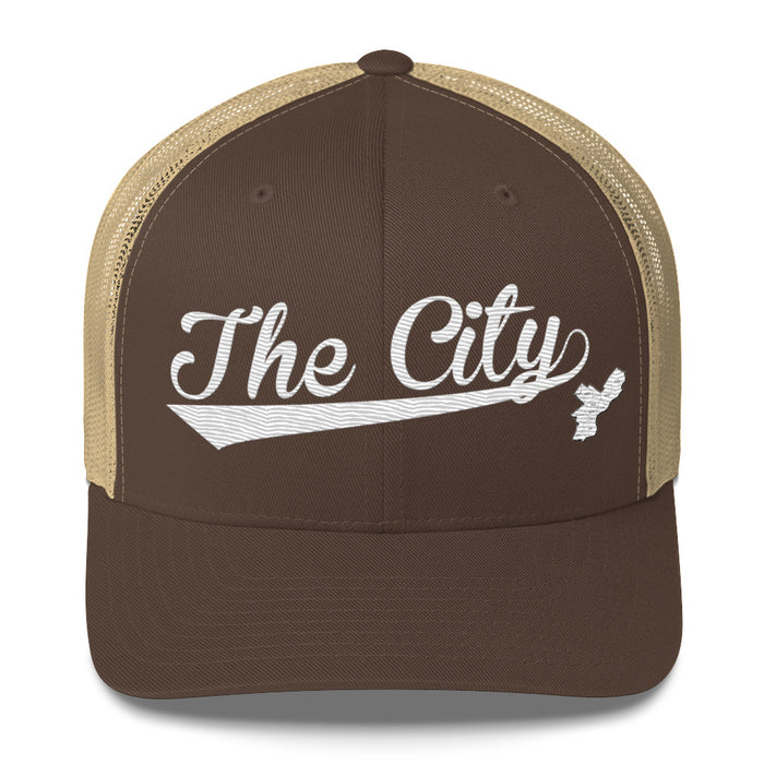 The City Clothing Apparel Swoop with The Map Trucker Cap