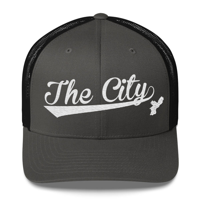 The City Clothing Apparel Swoop with The Map Trucker Cap