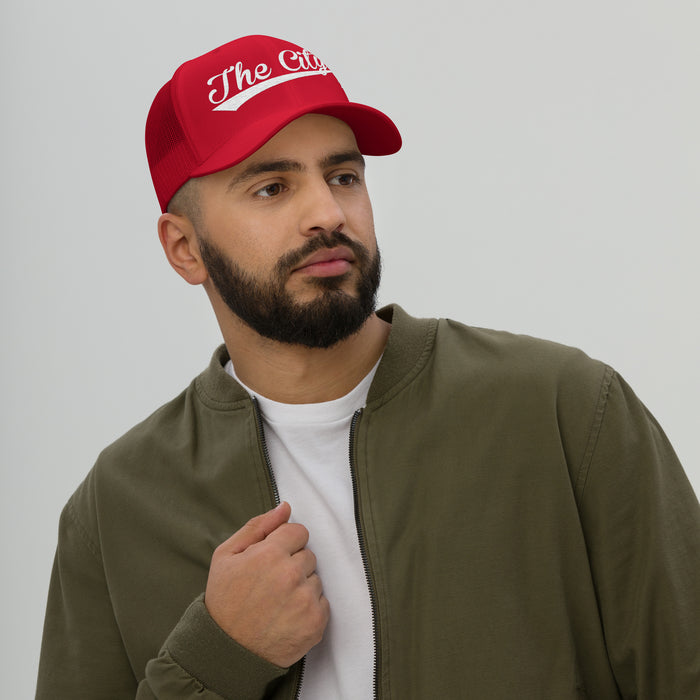 The City Clothing Apparel Swoop with The Map Trucker Cap