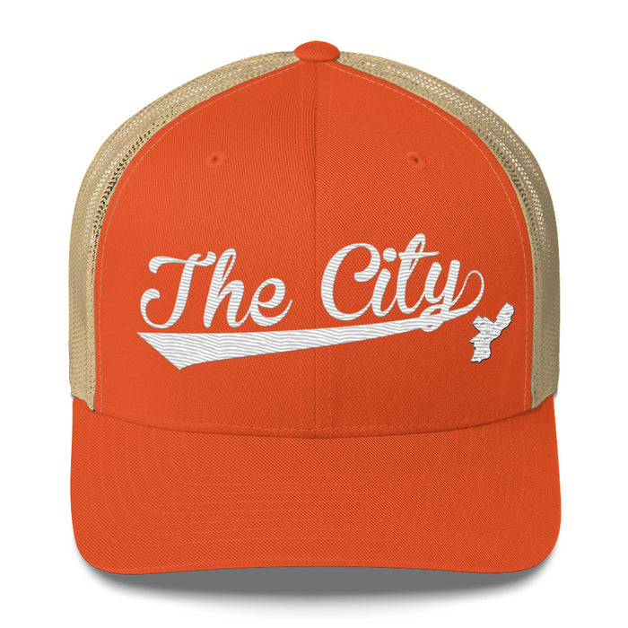 The City Clothing Apparel Swoop with The Map Trucker Cap