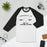 The City Clothing Apparel 3/4 sleeve raglan shirt