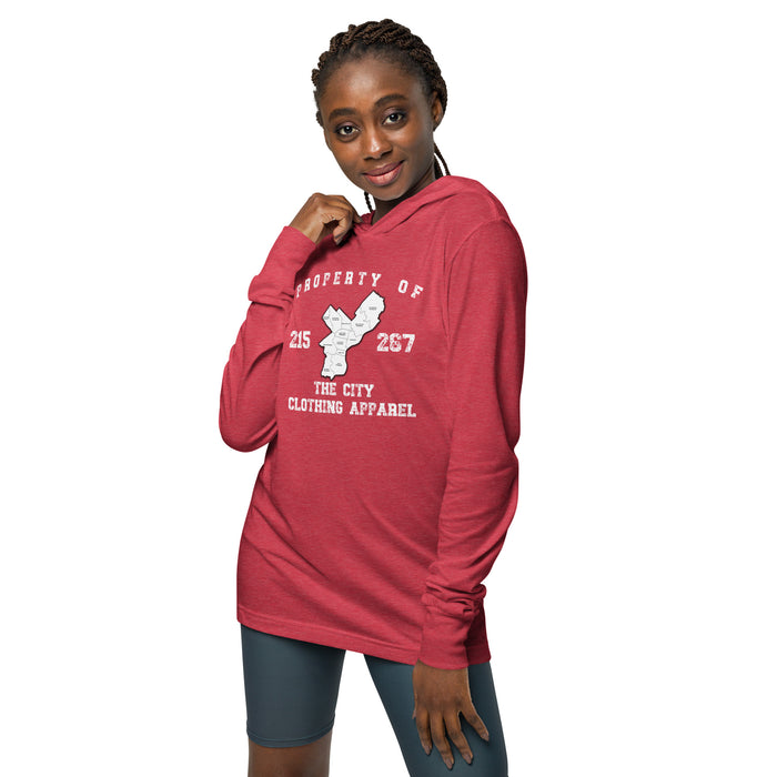 The City Clothing Apparel Women's Hooded long-sleeve tee