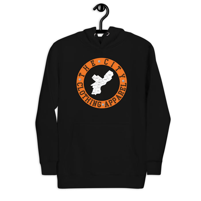 The City Clothing Apparel Bolted down Hoodie