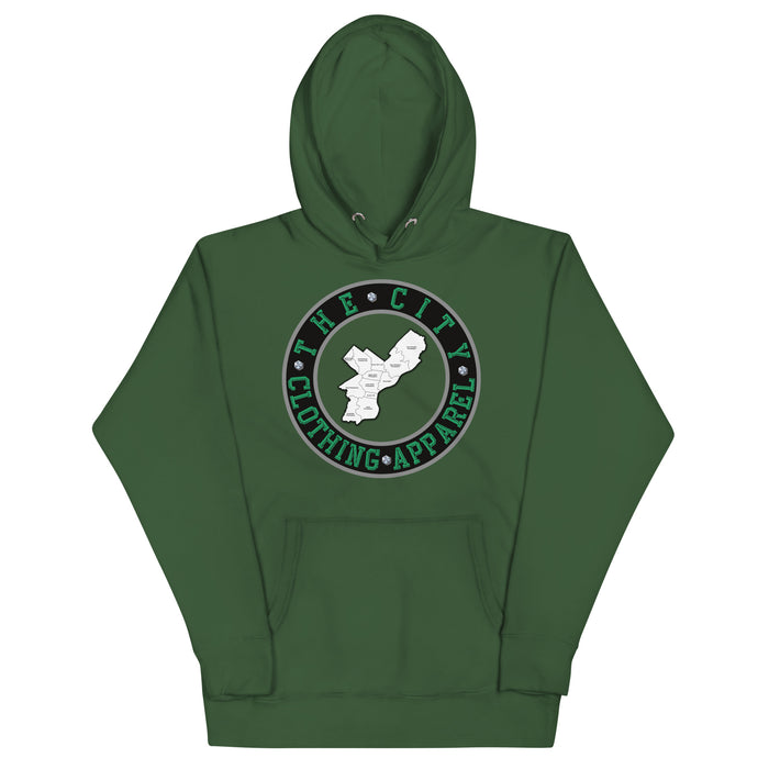 The City Clothing Apparel Bolted down Hoodie