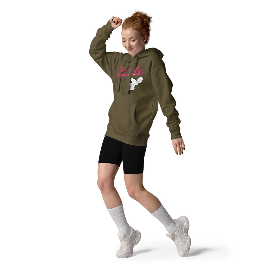 The City Clothing Apparel Women's Swoop Hoodie