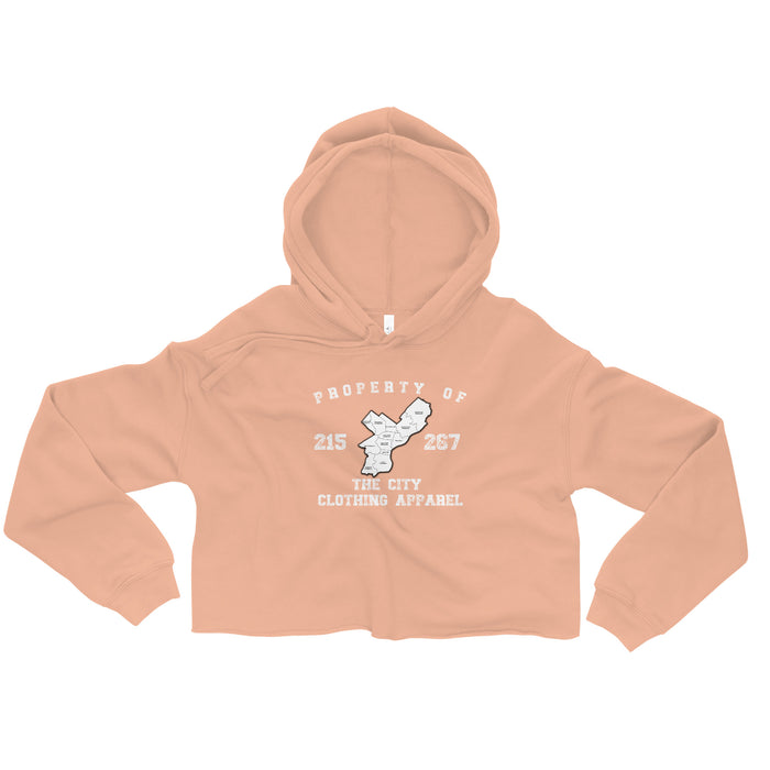 The City Clothing Apparel Women's Crop Hoodie