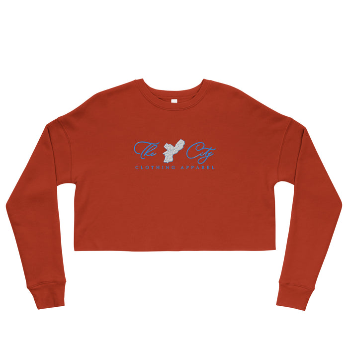 The City Clothing Apparel Women's Crop Sweatshirt