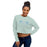 The City Clothing Apparel Women's Crop Sweatshirt