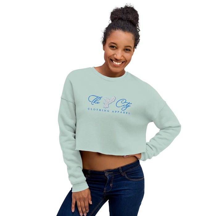 The City Clothing Apparel Women's Crop Sweatshirt