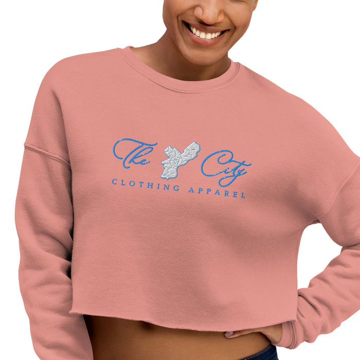 The City Clothing Apparel Women's Crop Sweatshirt