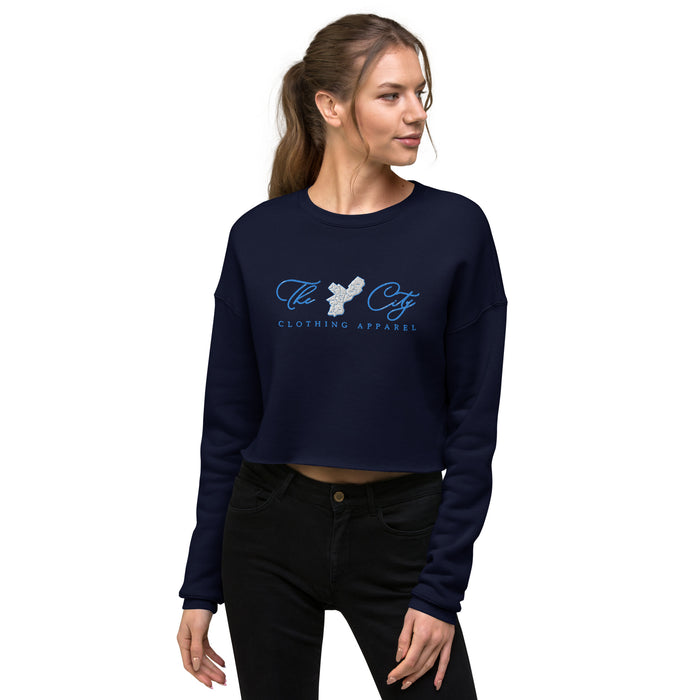 The City Clothing Apparel Women's Crop Sweatshirt