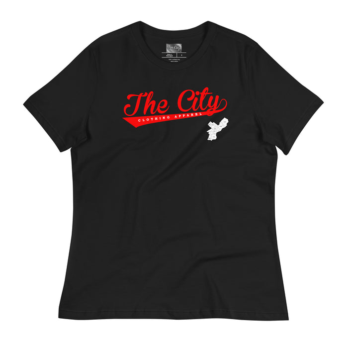 The City Clothing Apparel Women's Relaxed Swoop T-Shirt