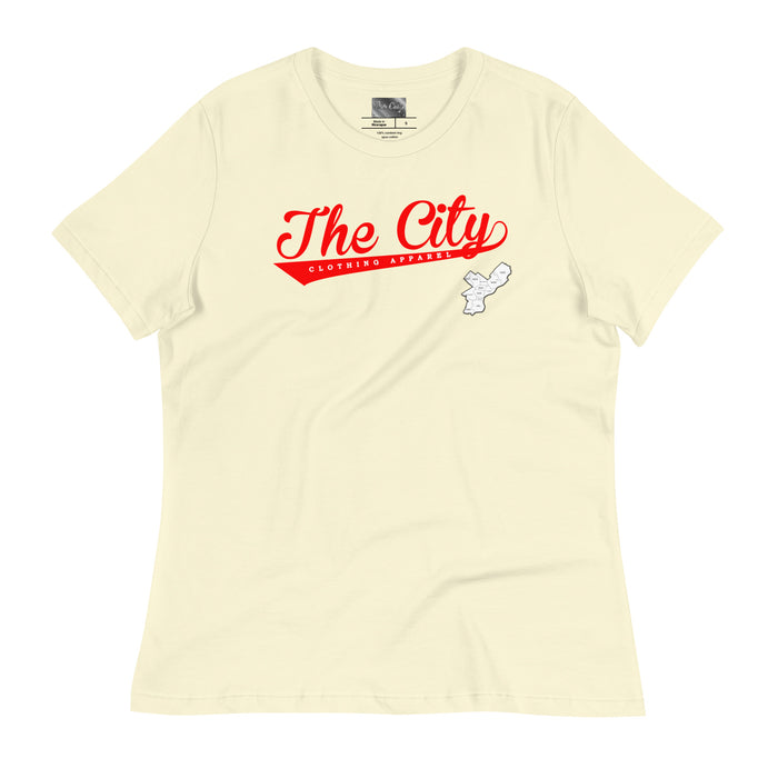 The City Clothing Apparel Women's Relaxed Swoop T-Shirt