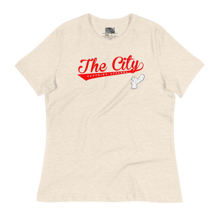 The City Clothing Apparel Women's Relaxed Swoop T-Shirt