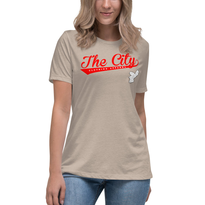 The City Clothing Apparel Women's Relaxed Swoop T-Shirt