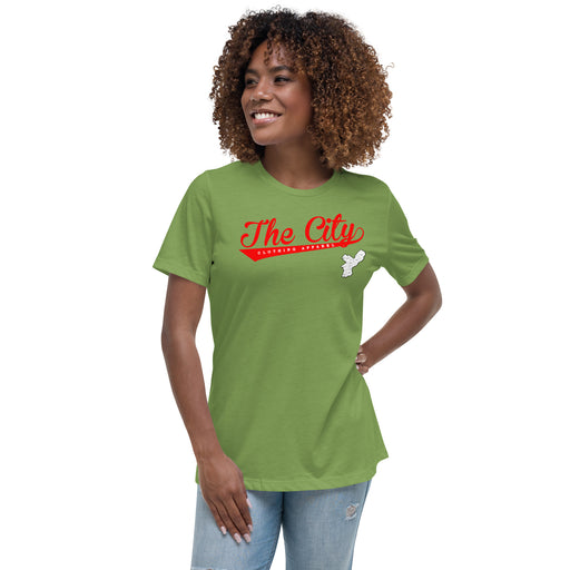 The City Clothing Apparel Women's Relaxed Swoop T-Shirt