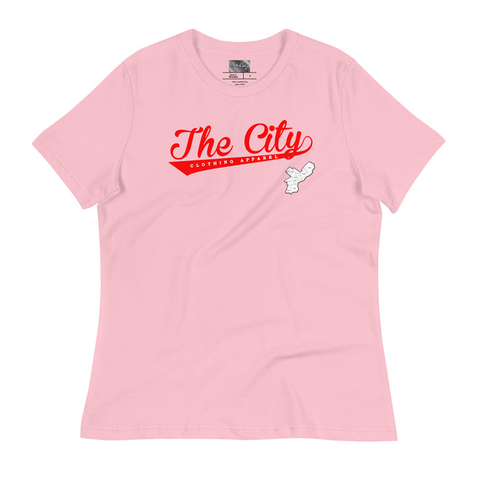 The City Clothing Apparel Women's Relaxed Swoop T-Shirt