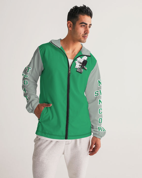 Eagles Kelly Green Men's Windbreaker